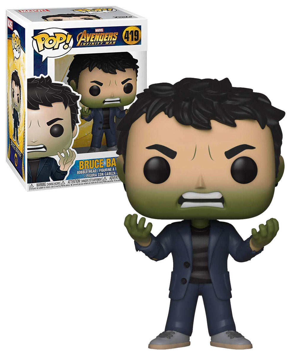 Funko Pop! Marvel: Avengers Infinity War, Bruce Banner 419