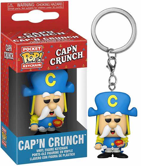 Funko Pocket Pop! Keychain: Cap'n Crunch, Cap'n Crunch