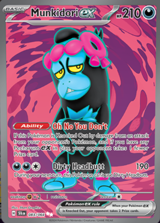 Munkidori ex - 083/064 - Full Art Secret Rare