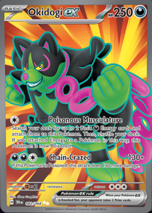 Okidogi ex - 082/064 - Full Art Secret Rare
