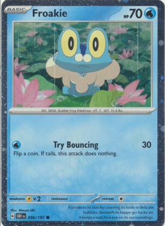 Froakie - 056/197 - Galaxy Holo Promo