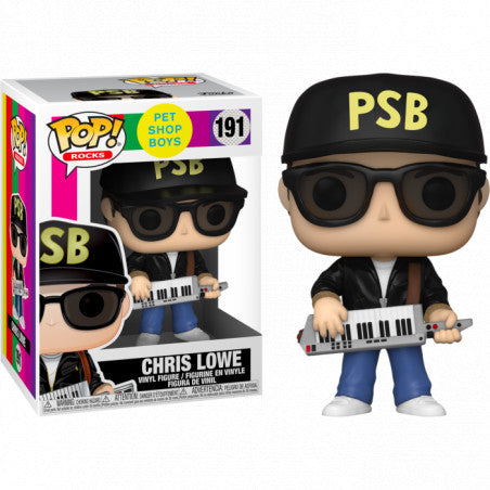 Funko pop! Rocks: Chris Lowe 191