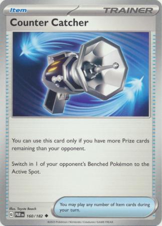 Card: Scarlet & Violet: Paradox Rift Singles, Counter Catcher - 160/182 - Uncommon