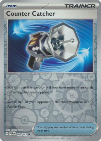Card: Scarlet & Violet: Paradox Rift Singles, Counter Catcher - 160/182 - Uncommon Reverse Holo