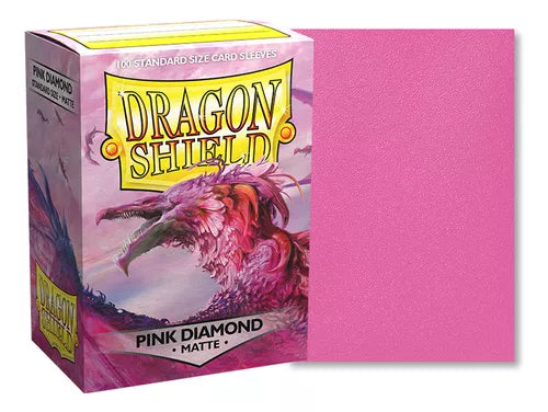 Dragon Shield Standar: Matte, Pink Diamond