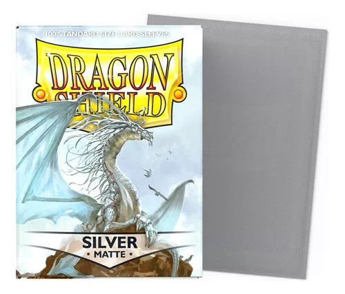 Dragon Shield Standar: Matte, Silver