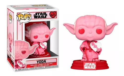 Funko Pop! Star Wars: San Valentin, Yoda 421