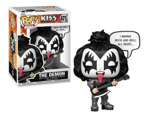 Funko pop! Rocks: KISS, THE DEMON 471