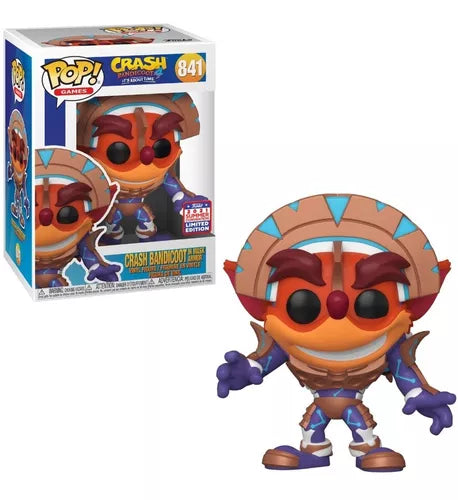 Funko Pop! Games: Crash Bandicoot In Mask Armor 841