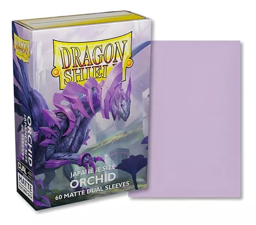 Dragon Shield, Japanese Size: Matte Dual Sleeves, Orchid