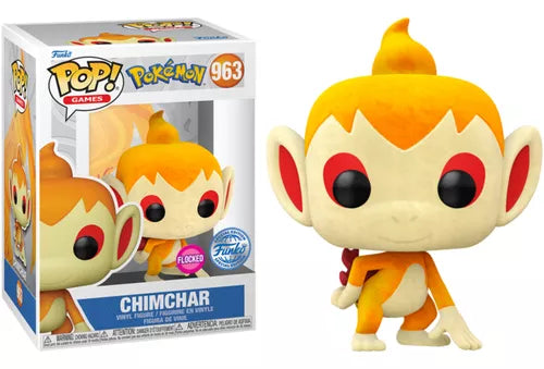 Funko Pop! Games: Pokemon, Flocked Chimchar 963