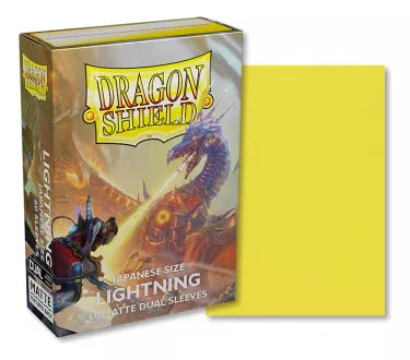 Dragon Shield, Japanese Size: Matte Dual Sleeves, Lightning