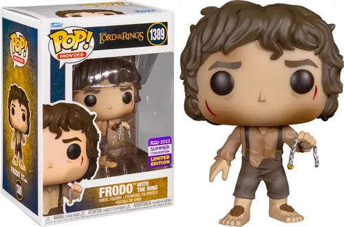 Funko Pop! Movies: Lord Of The Rings, Frodo With The Ring 1389