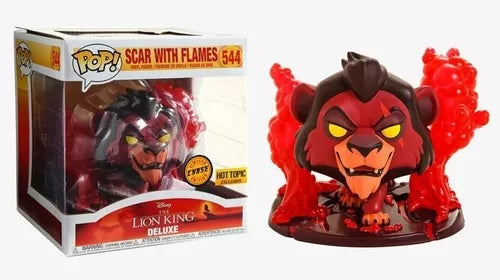 Funko Pop! Disney: The Lion King, Scar With Flames 544