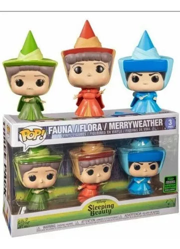 Funko Pop! Disney: Sleeping Beauty, Fauna / Flora / Merryweather 3