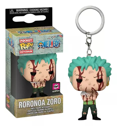 Funko Pocket Pop! Keychain: One Piece, Roronoa Zoro
