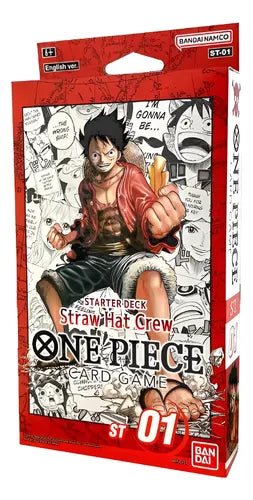 One Piece Card Game Starter Deck Straw Hat Crew ST01