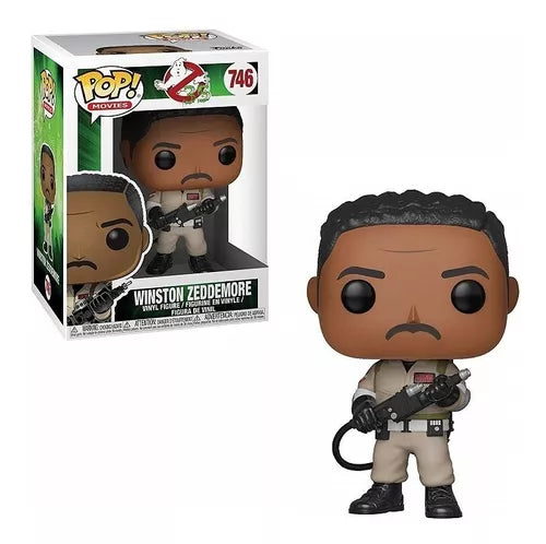 Funko Pop! Movies: Ghost Busters, Winston Zeddemore 746 FIRMADO
