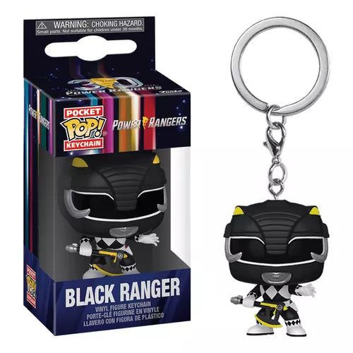 Funko Pocket Pop! Keychain: Power Rangers - black Ranger