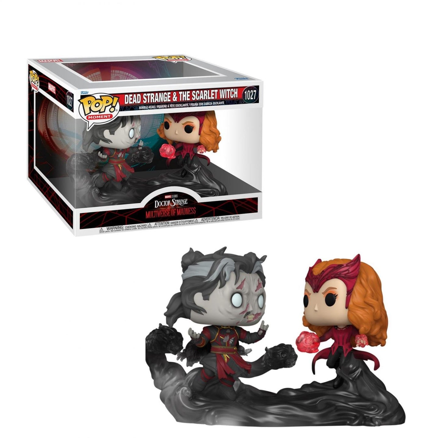 Funko Pop! Marvel: Dr Strange In The Multiverse Of Madness, Dead Strange & The Scarlet Witch 1027