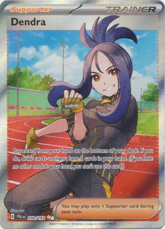 Card: Scarlet & Violet: Paldea Evolved Singles, Dendra - 250/193 - Full Art Secret Rare