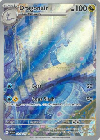 Card: Scarlet & Violet: 151 Singles, Dragonair - 181/165 - Illustration Rare