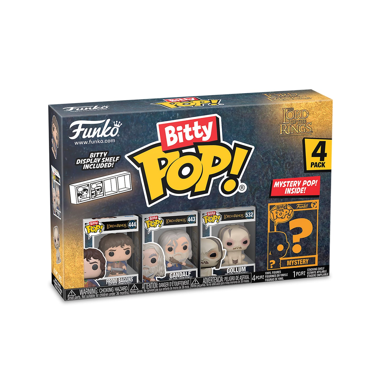 BittyPop! The Lord Of The Rings: Frodo, Gandalf, Gollum