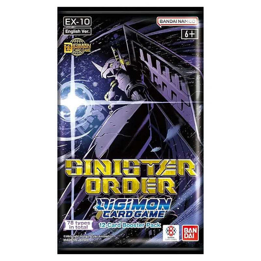 Digimon Sinister Orde Booster Pack EX-10