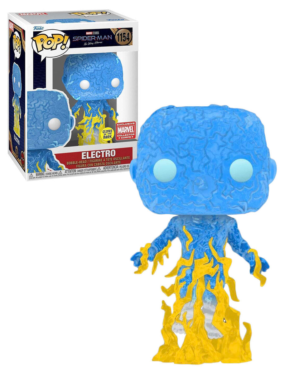 Funko Pop! Marvel: Spiderman, Electro 1154