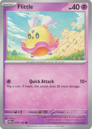 Card: Scarlet & Violet: Paradox Rift Singles, Flittle - 079/182 - Common