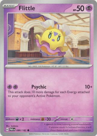 Card: Scarlet & Violet: Paradox Rift Singles, Flittle - 080/182 - Common