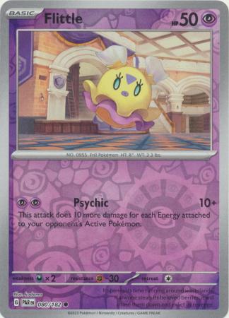 Card: Scarlet & Violet: Paradox Rift Singles, Flittle - 080/182 - Common Reverse Holo