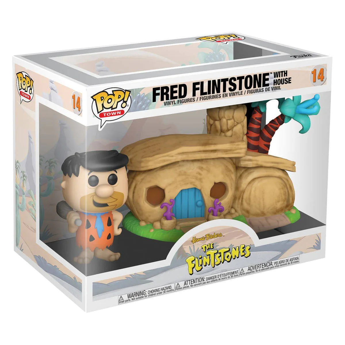Funko Pop! The Flintstones, Fred Flintstones With House 14