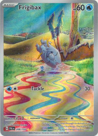 Card: Scarlet & Violet: Paldea Evolved Singles, Frigibax - 208/193 - Illustration Rare