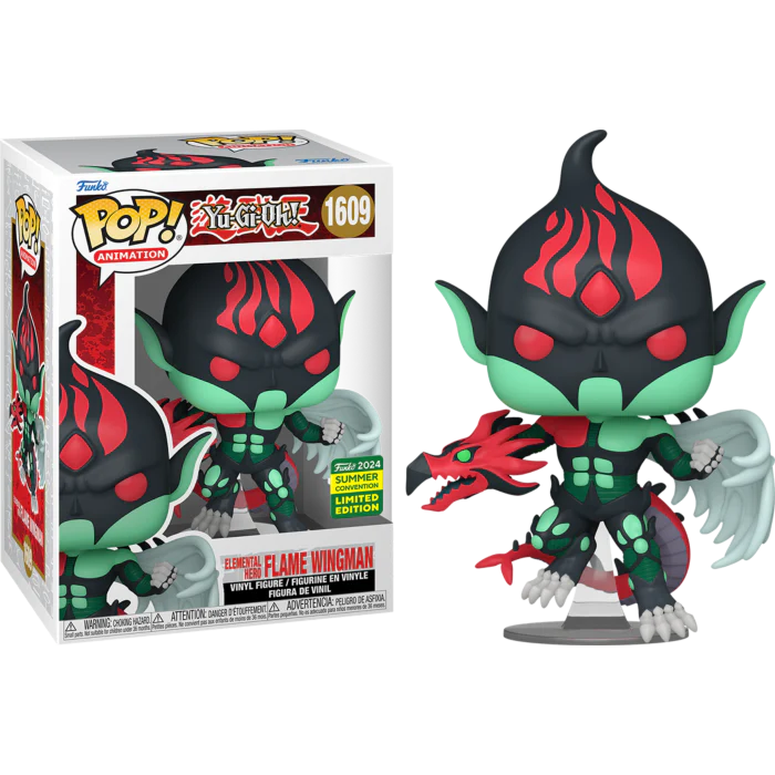 Funko Pop! Yu-Gi-Oh!: Elemental Hero Flame Wingman 1609