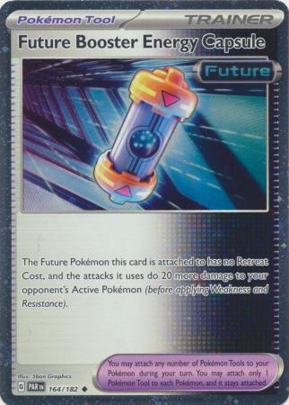 Card: Scarlet & Violet: Paradox Rift Singles, Future Booster Energy Capsule - 164/182 - Holo Promo