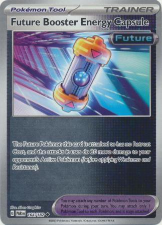 Card: Scarlet & Violet: Paradox Rift Singles, Future Booster Energy Capsule - 164/182 - Uncommon Reverse Holo