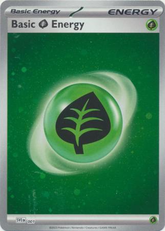 Card: Scarlet & Violet: 151 Singles, Grass Energy Galaxy Holo