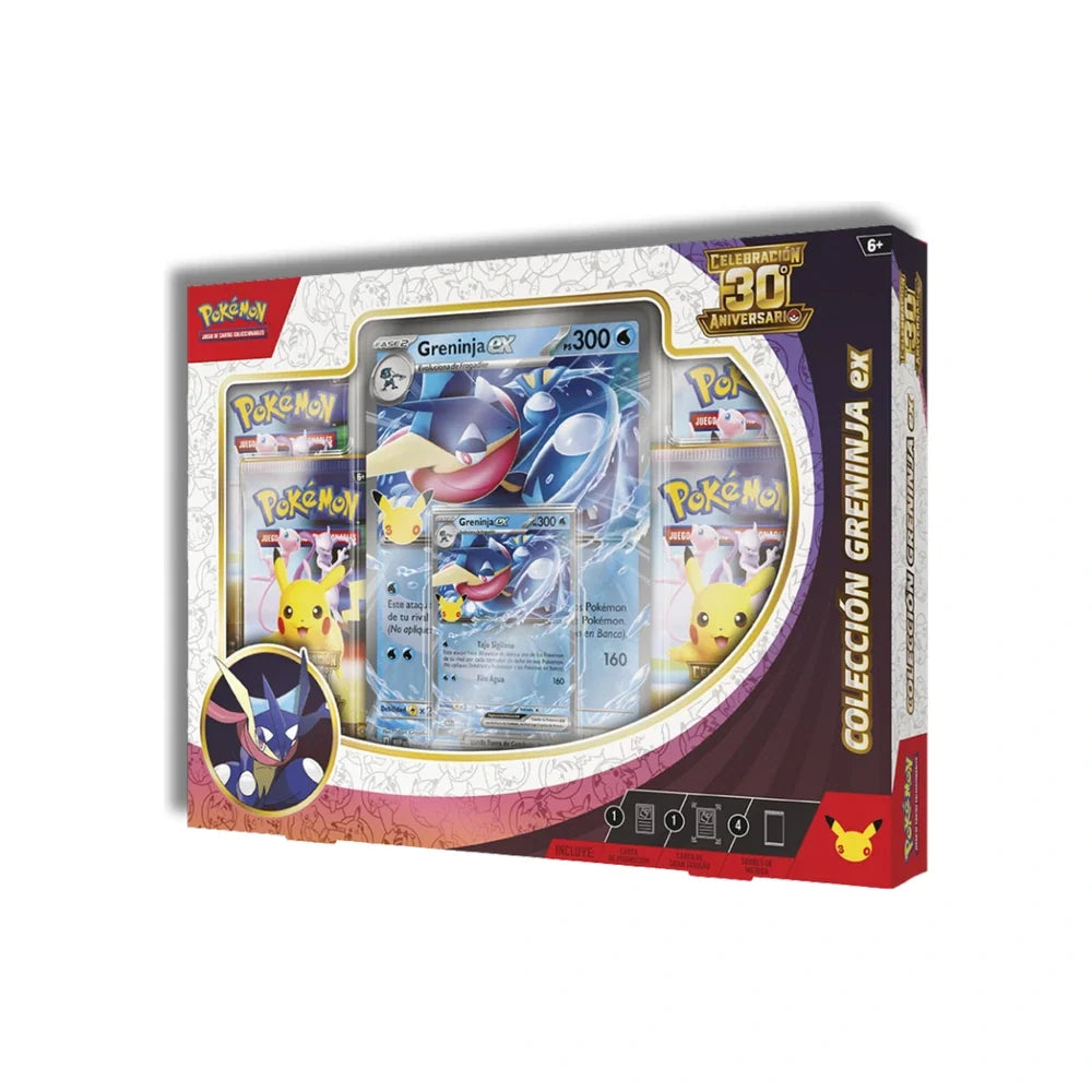 Caja Greninja ex Celebración 30 aniversario (Español)