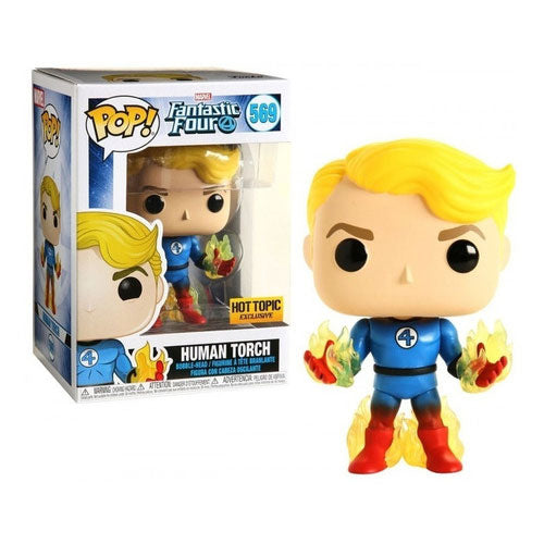 Funko Pop! Marvel: Fantastic Four, Human Torch 569
