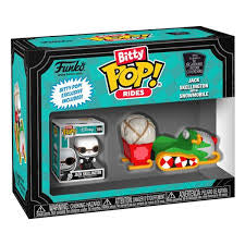 BITTY POP! RIDES JACK SKELLINGTON WITH SNOWMOBILE