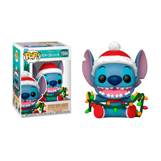 Lilo & Stitch Stitch with Lights Holiday Funko POP! 1504