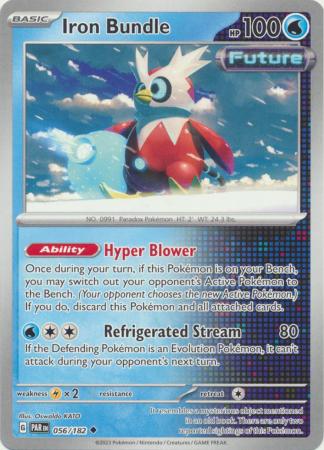 Card: Scarlet & Violet: Paradox Rift Singles, Iron Bundle - 056/182 - Uncommon