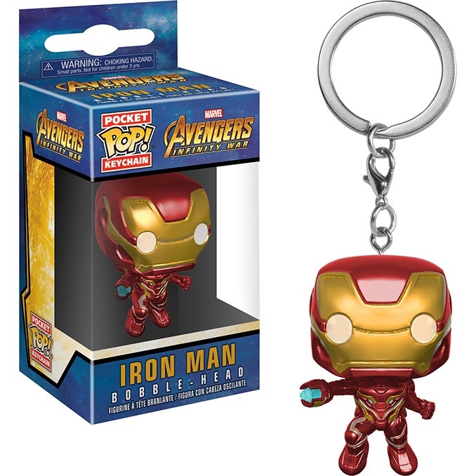 Funko Pocket Pop! Keychain: Avengers Infinity War, Iron Man