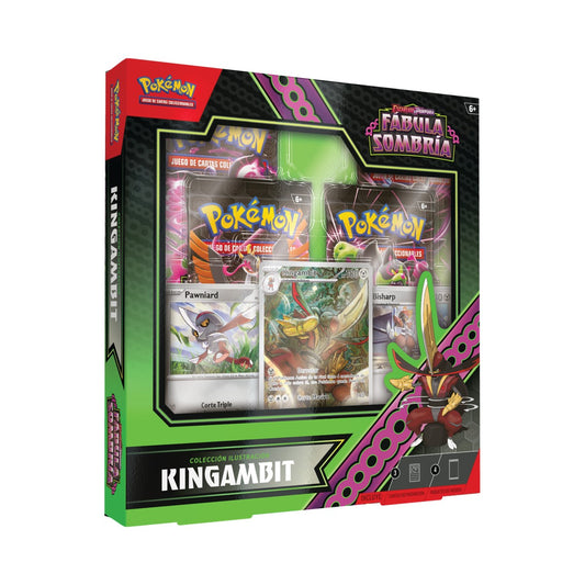 Pokemon Colección Ilustración Kingambit Fábula Sombría - ES
