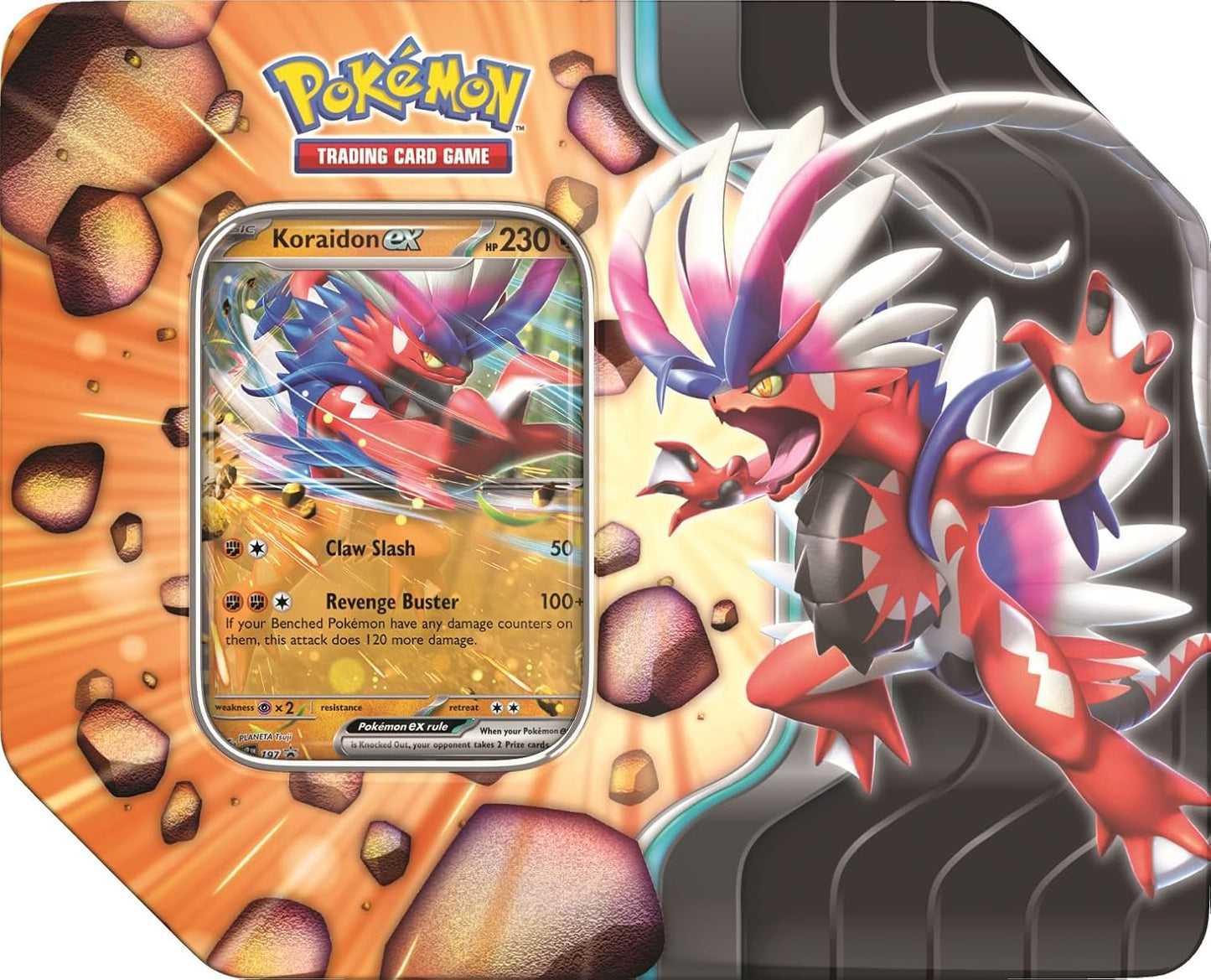 Pokemon Tin Koraidon ex Slashing Legends - EN