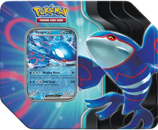 Pokemon Tin Kyogre ex Azure Legends - EN