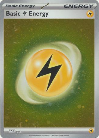 Card: Scarlet & Violet: 151 Singles, Lightning Energy Galaxy Holo
