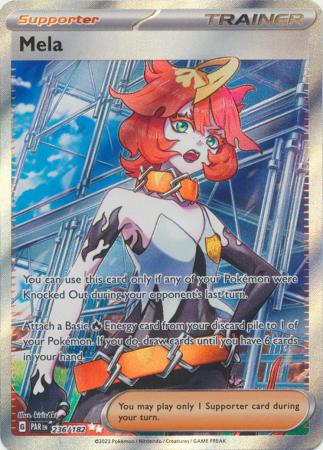Card: Scarlet & Violet: Paradox Rift Singles, Mela - 236/182 - Full Art Secret Rare