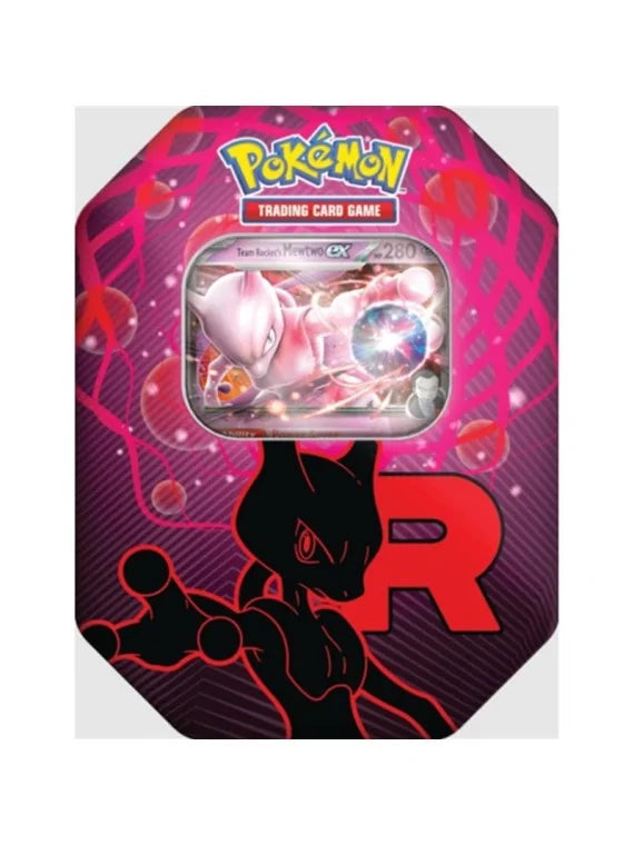 Pokemon Tin Equipo Rocket - MewTwo Ex - ES